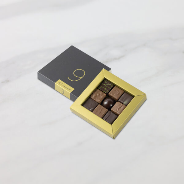 ÉCRIN DE 9 CHOCOLATS